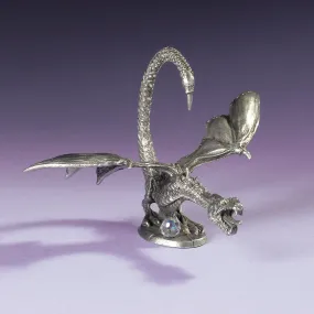 Wyvern with Crystal Figurine