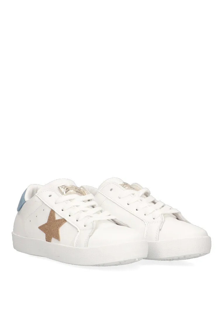 ZAPATILLA DEPORTIVA CASUAL ESTRELLA ETIKA KARRASPIO 50202 MUJER, BLANCO