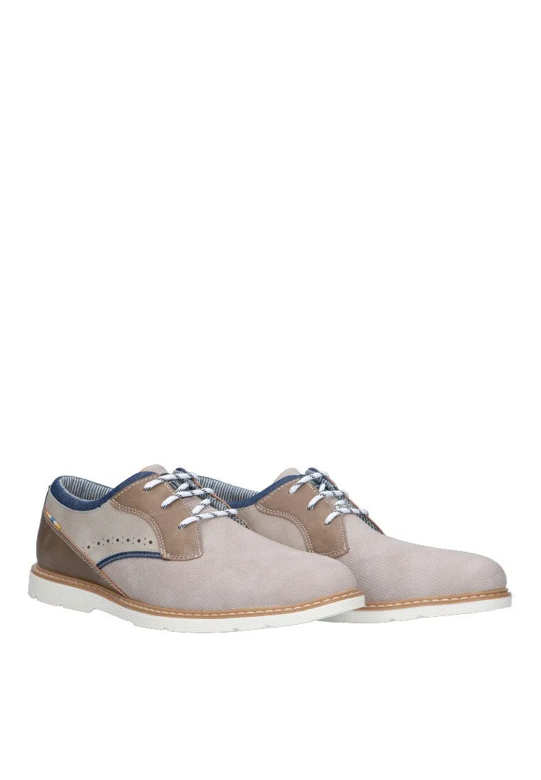 ZAPATOS ETIKA BEIGE CON CORDONES Y VARIAS TONALIDADES PARA HOMBRE ARENALS